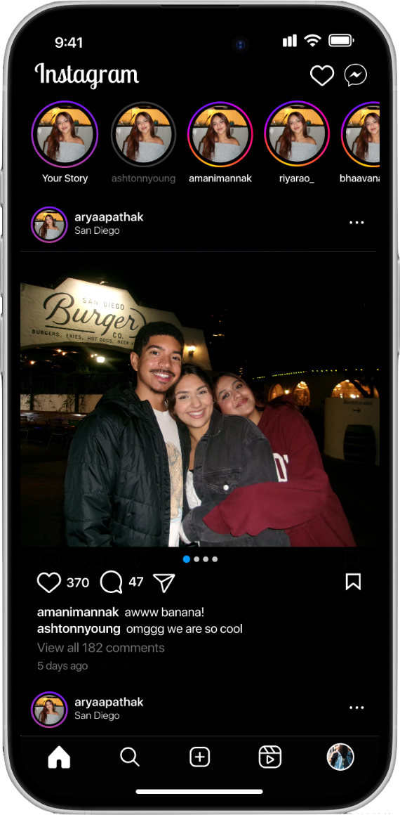 Instagram feed